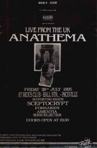 Anathema live in Malta, 1995