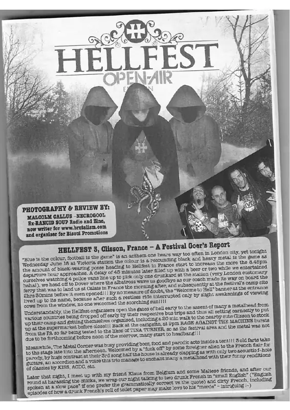 Black Death zine, page 4